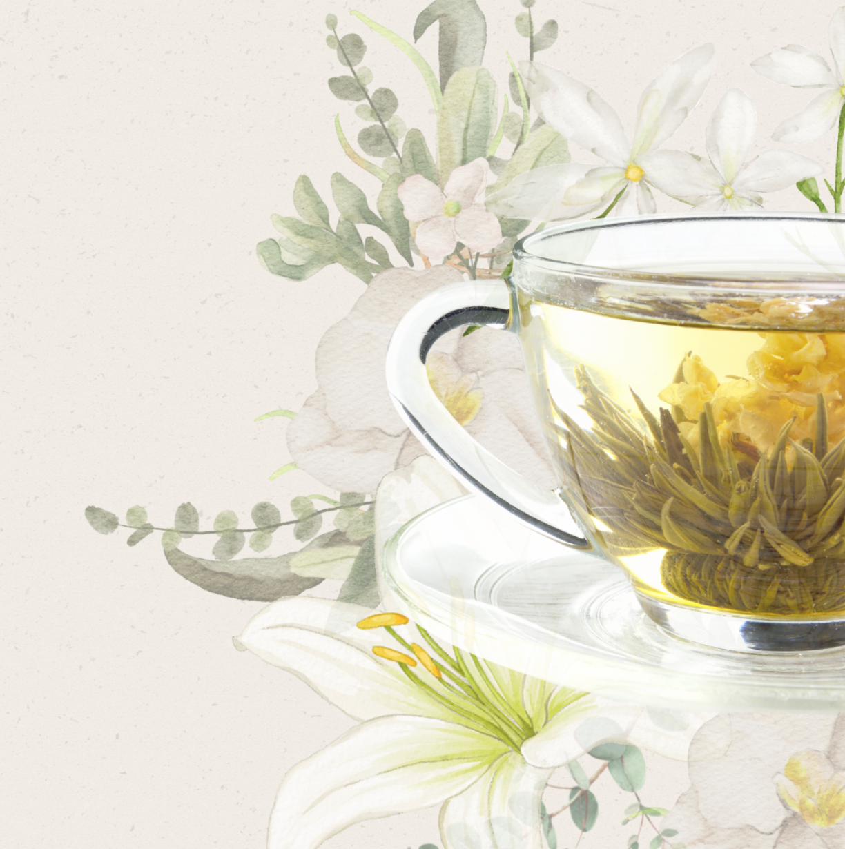 Inner Peace Blossoming Tea